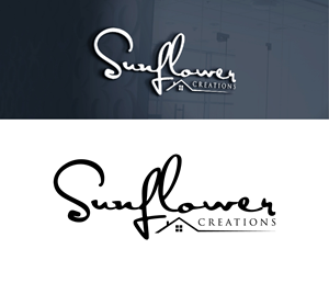 Logo Design by NajimPathan for Sunflower Creations | Design: #37484946