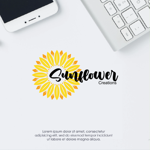 Logo Design by MK_STD for Sunflower Creations | Design #37485483