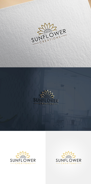Logo Design by Rahmina for Sunflower Creations | Design: #37489366