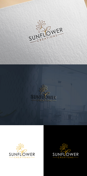 Logo Design by Rahmina for Sunflower Creations | Design: #37489368