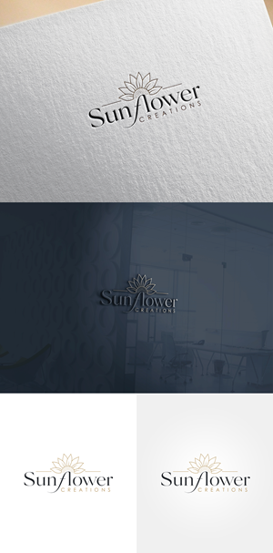 Logo Design by Rahmina for Sunflower Creations | Design: #37489370