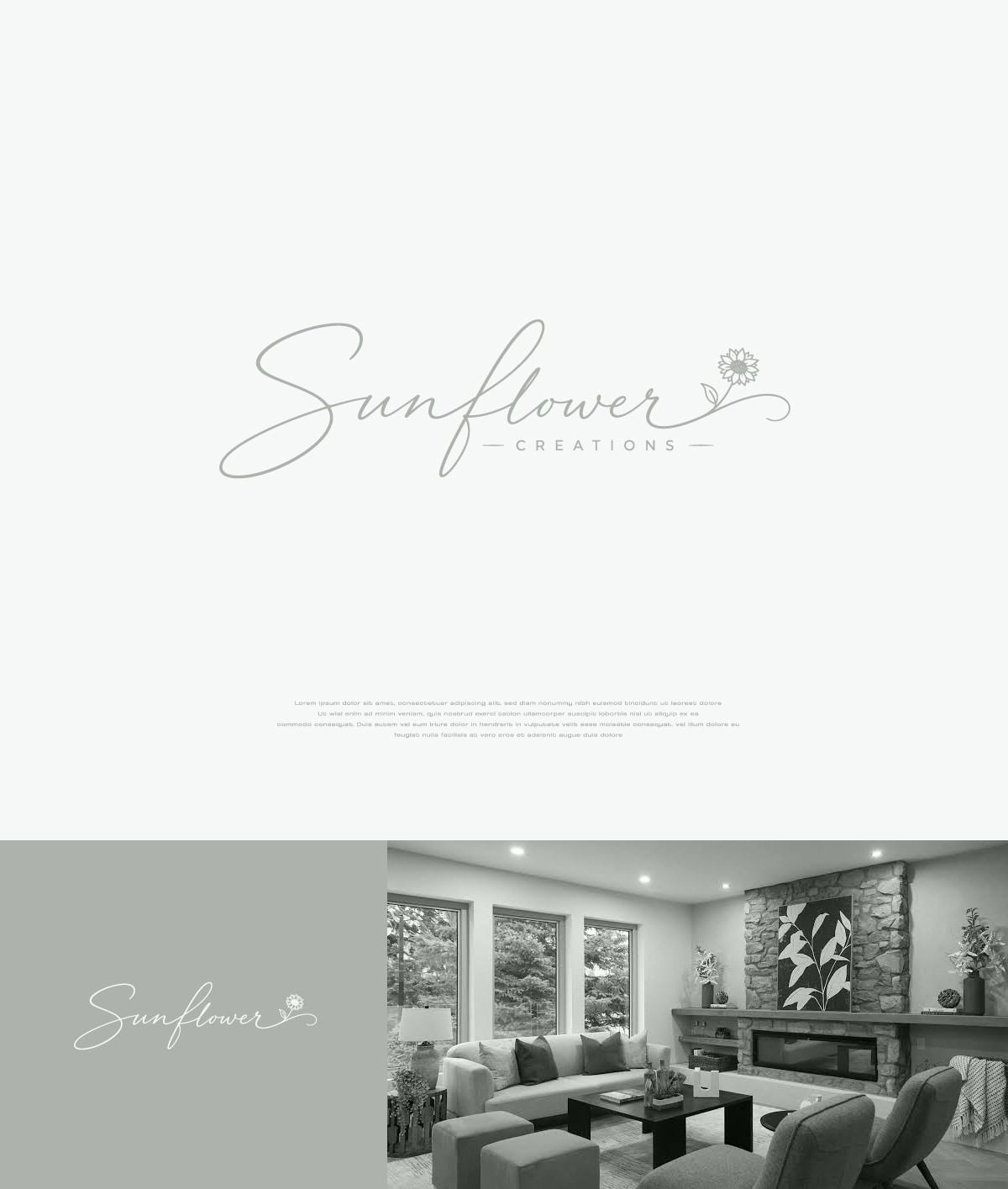 Logo Design by apik. for Sunflower Creations | Design #37473664