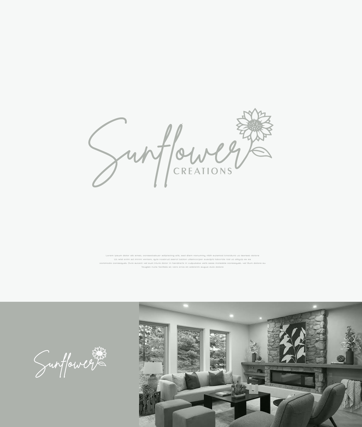 Logo Design by apik. for Sunflower Creations | Design #37475199