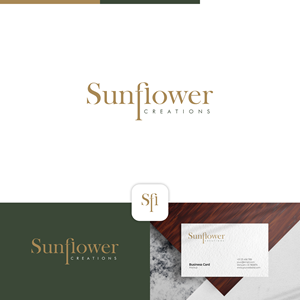 Logo Design by Dell_a.Design for Sunflower Creations | Design: #37486988