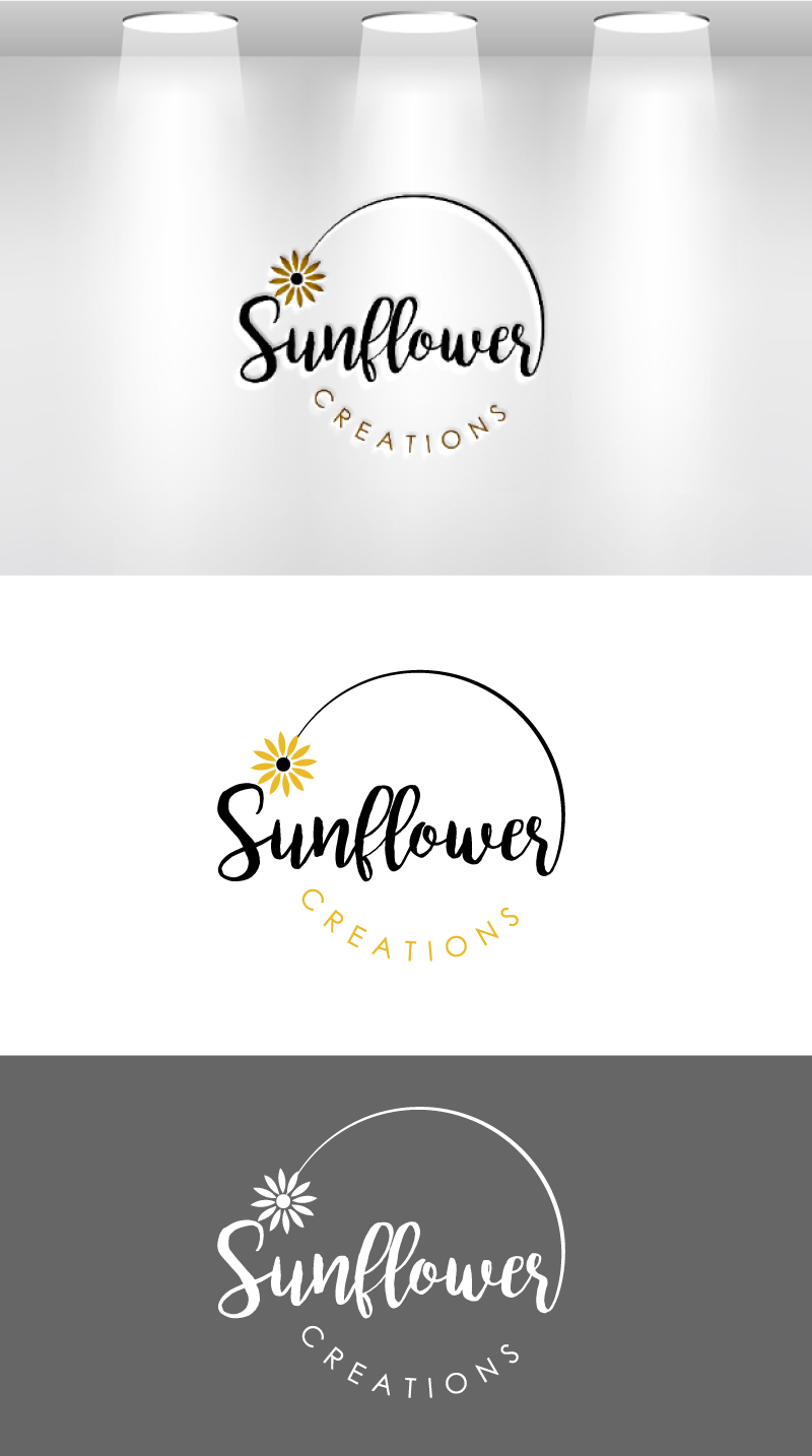 Logo Design by VisionCraft™ for Sunflower Creations | Design #37475821