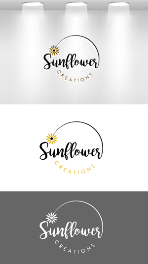 Logo Design by VisionCraft™ for Sunflower Creations | Design: #37475821