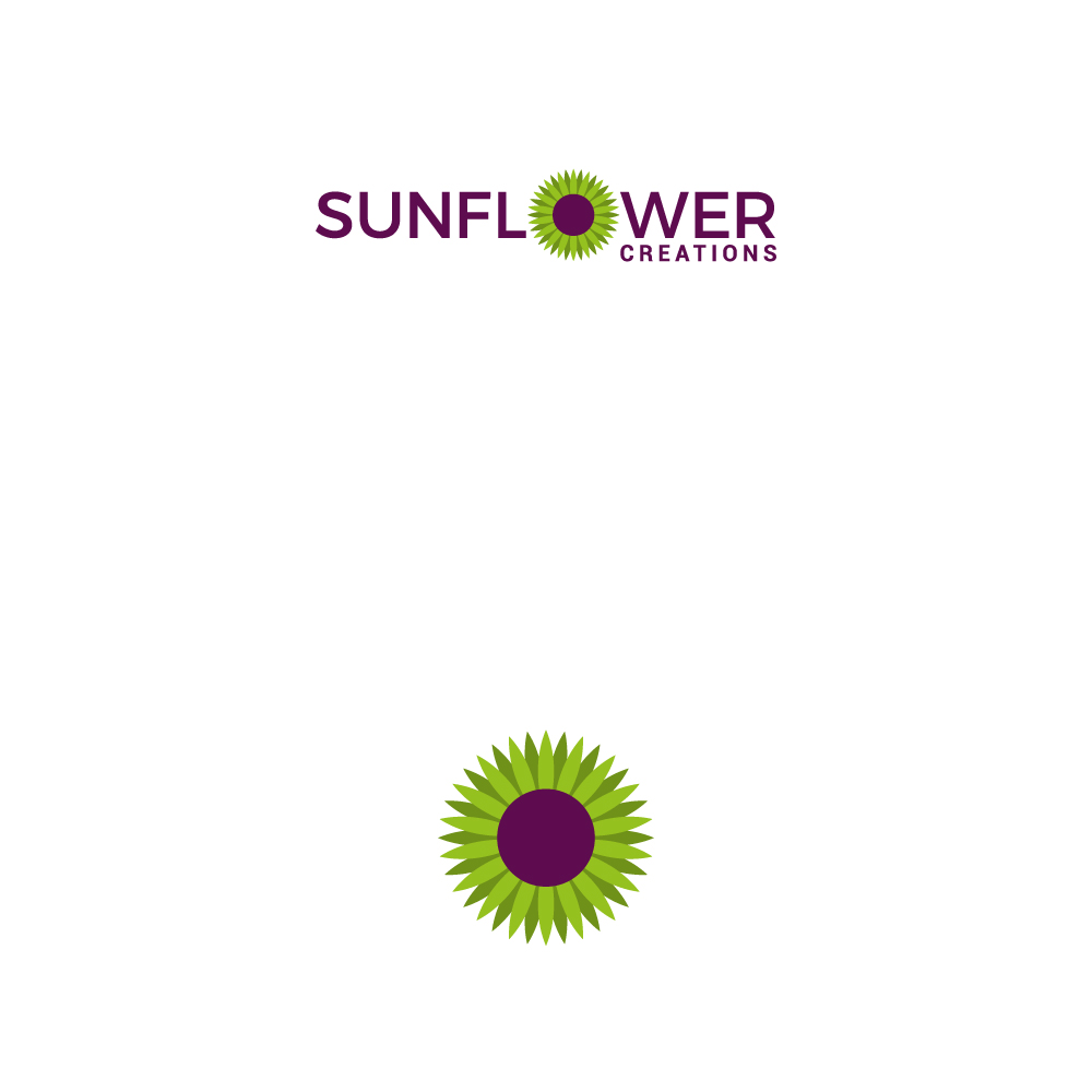 Logo-Design von FishDesigns für Sunflower Creations | Design #37479673