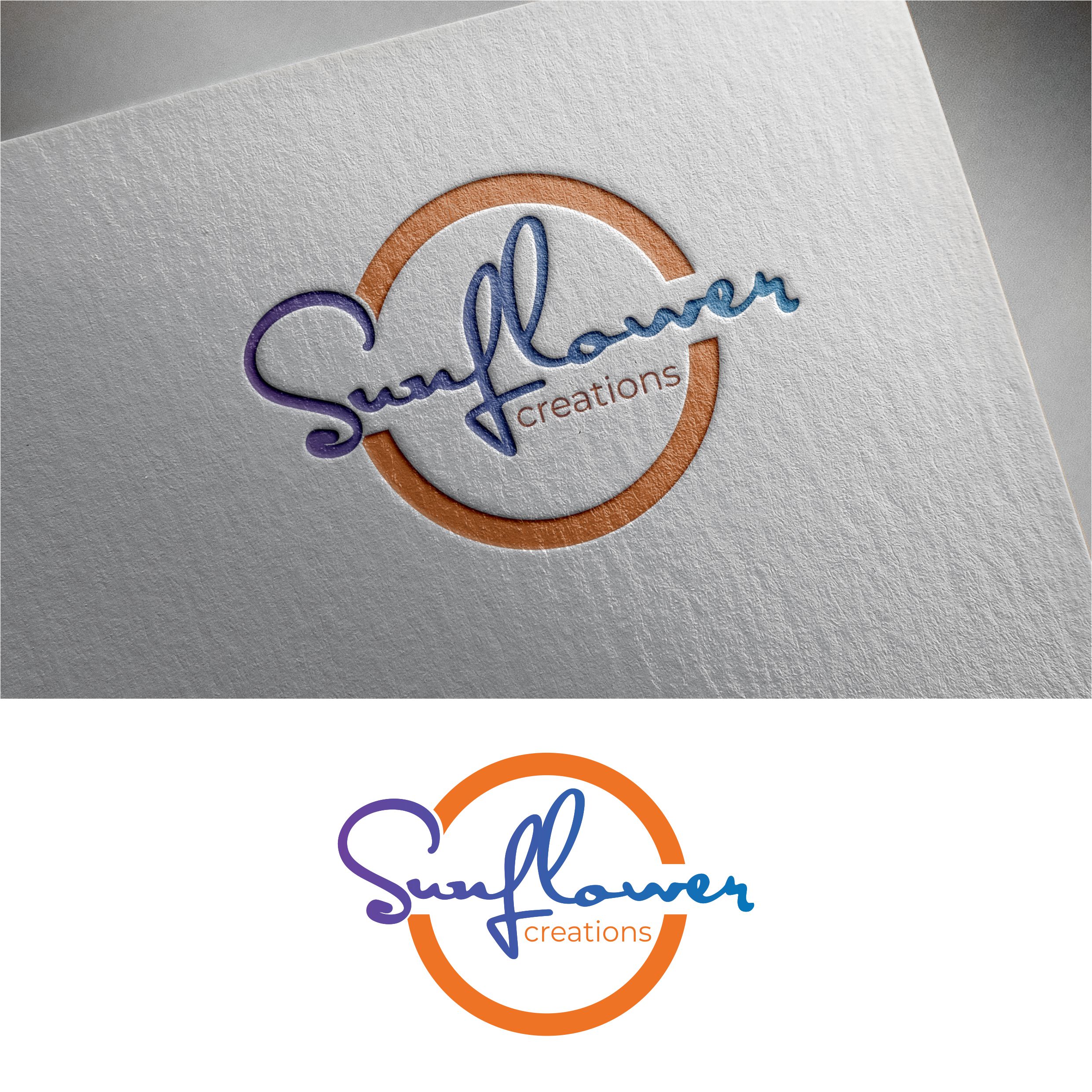 Logo Design by Jeferson HP for Sunflower Creations | Design #37473077