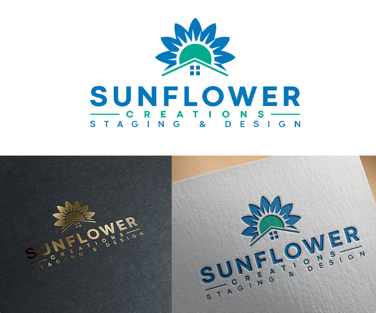 Logo-Design von SANJU1 für Sunflower Creations | Design #37487570