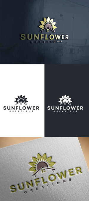 Logo-Design von SANJU1 für Sunflower Creations | Design: #37491677