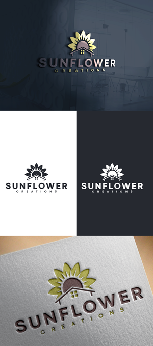 Logo-Design von SANJU1 für Sunflower Creations | Design: #37491859
