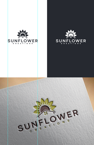 Logo Design by SANJU1 for Sunflower Creations | Design: #37492170