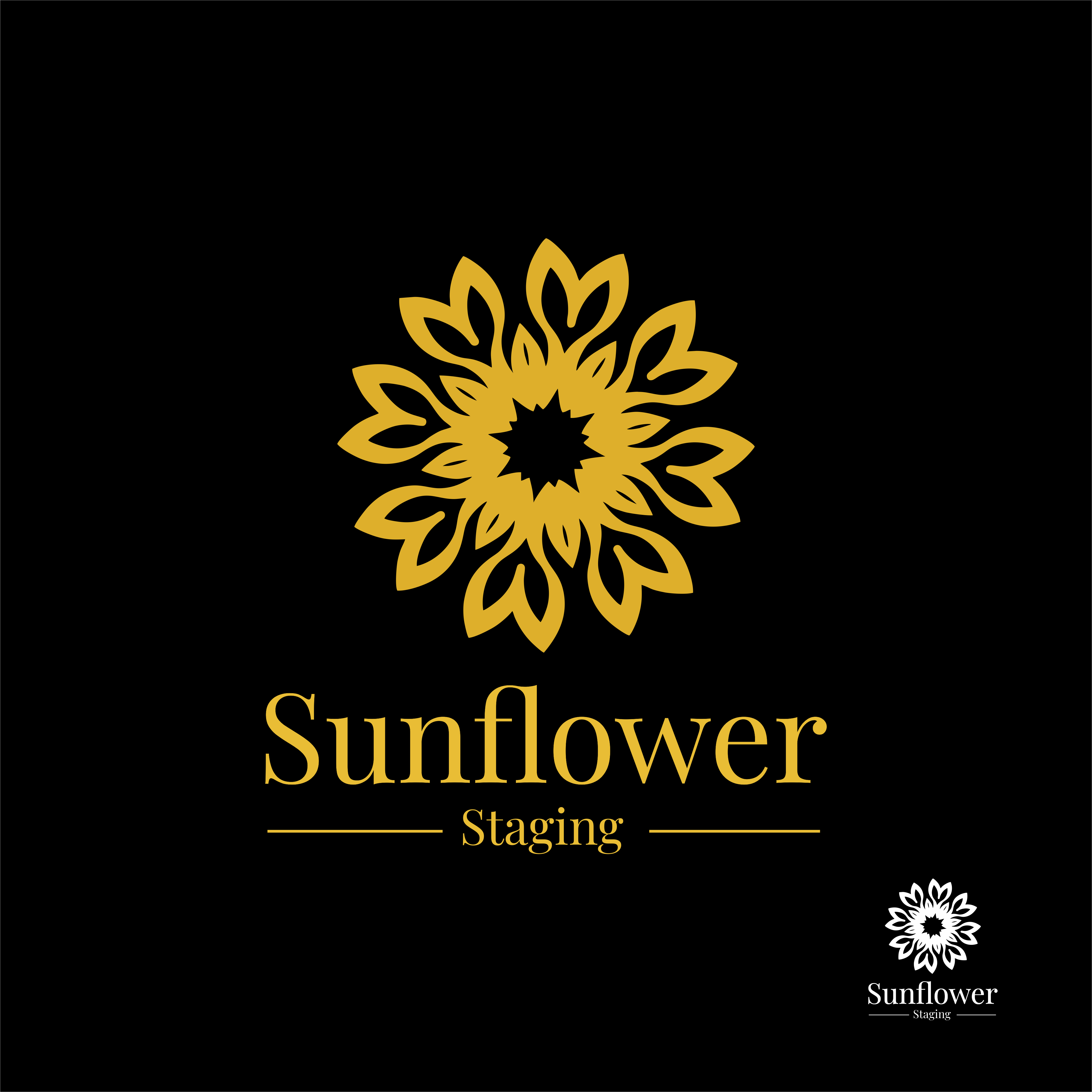 Logo Design by Permata for Sunflower Creations | Design #37490447