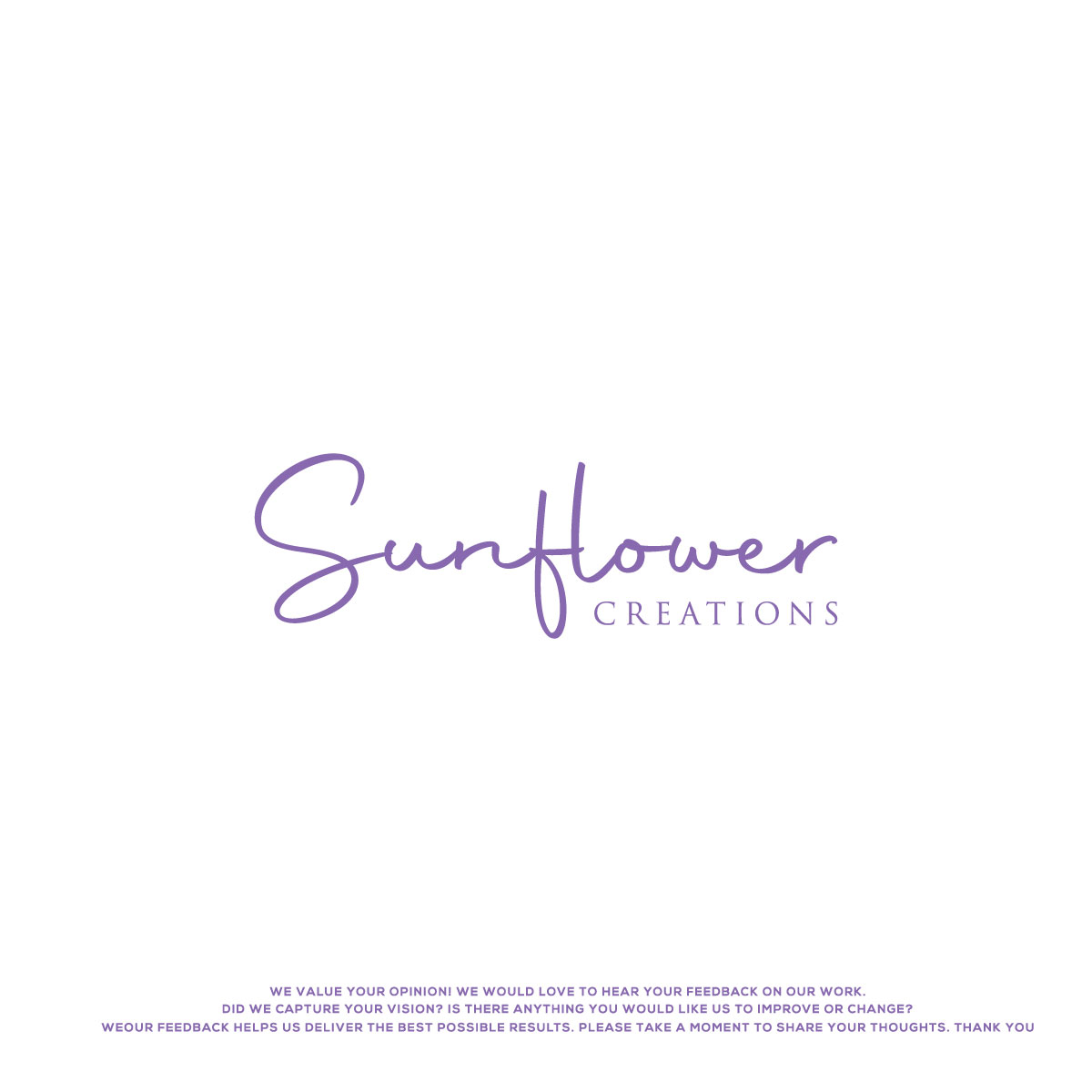 Logo-Design von Logo Care. für Sunflower Creations | Design #37481201