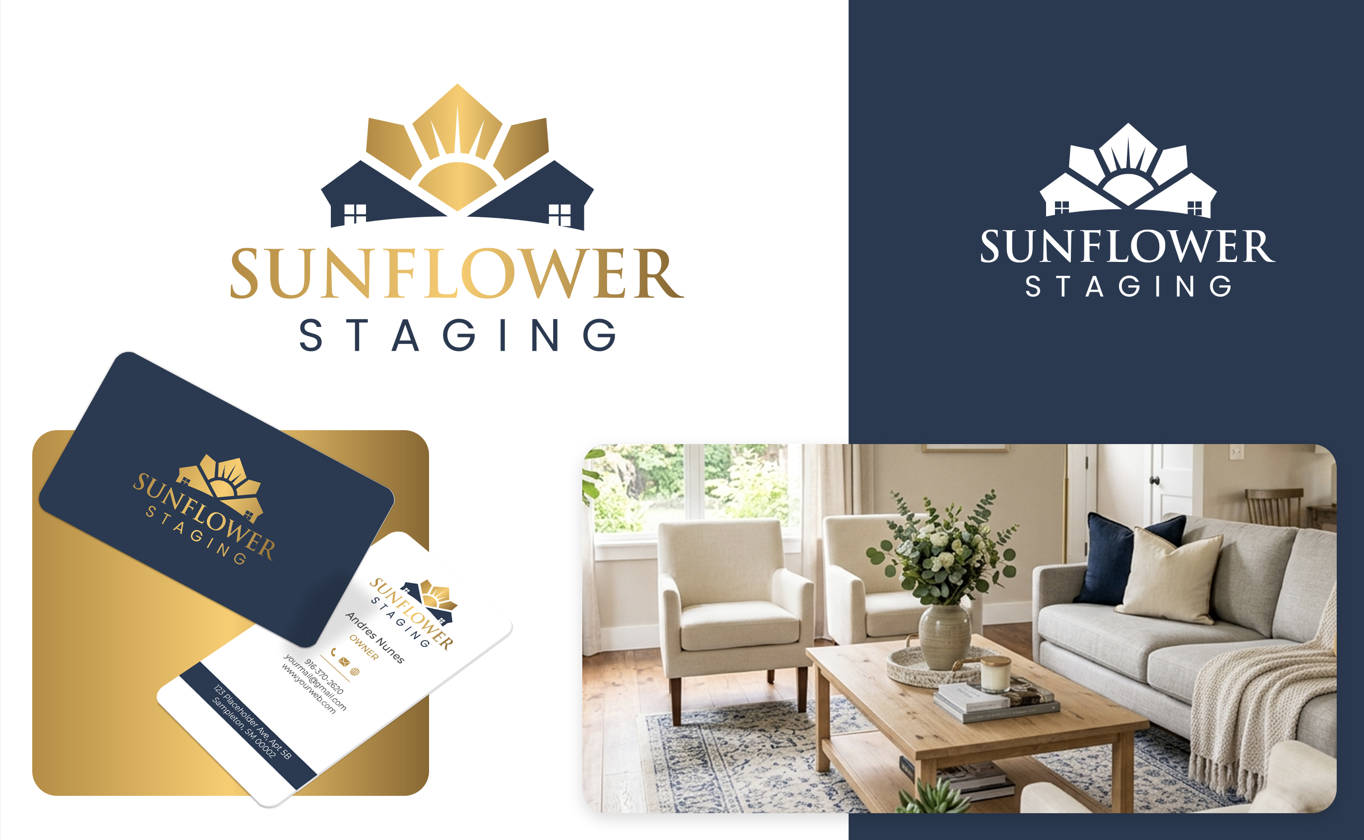 Logo Design by mallikage for Sunflower Creations | Design #37477859