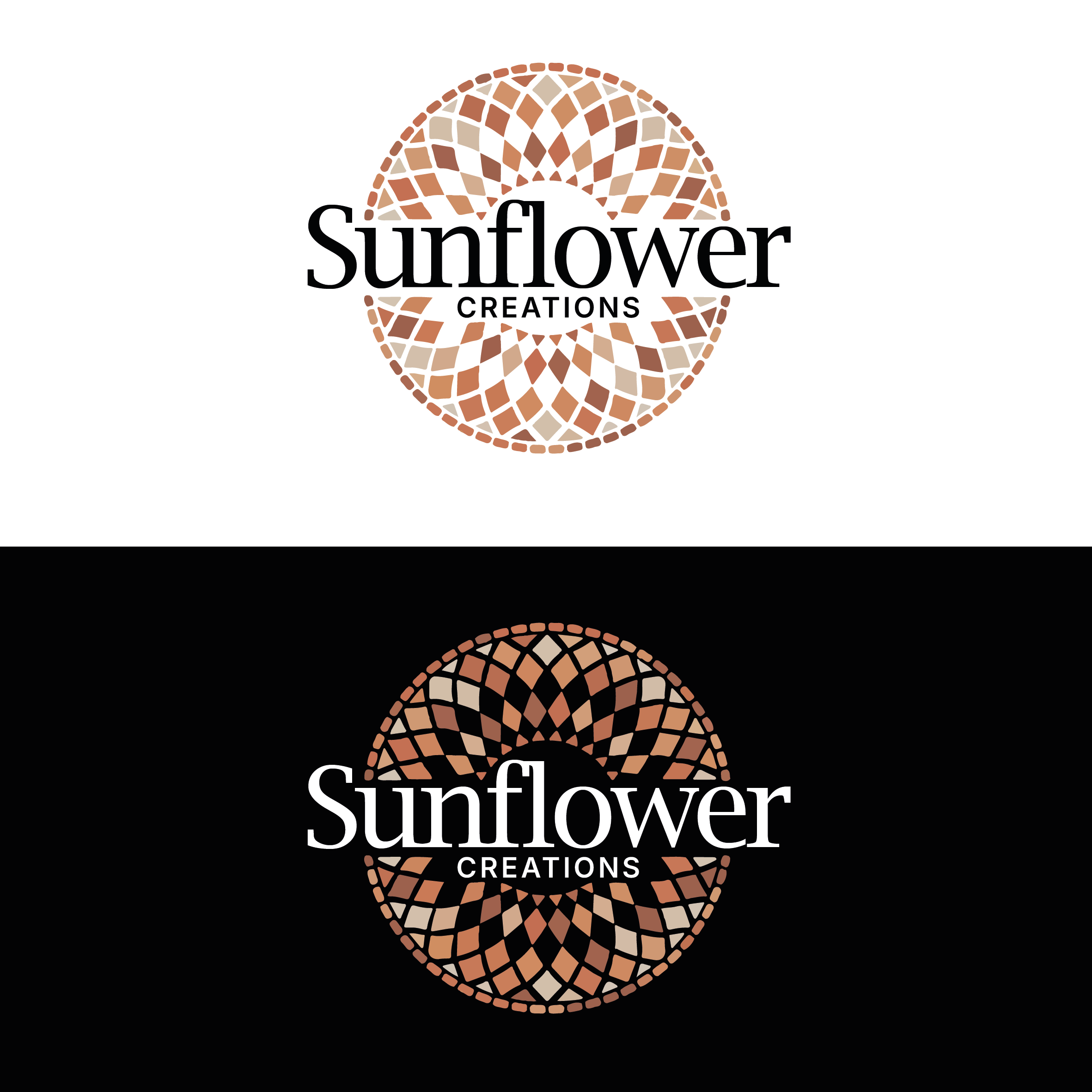 Logo Design by GraphiCoore Studio for Sunflower Creations | Design #37484918