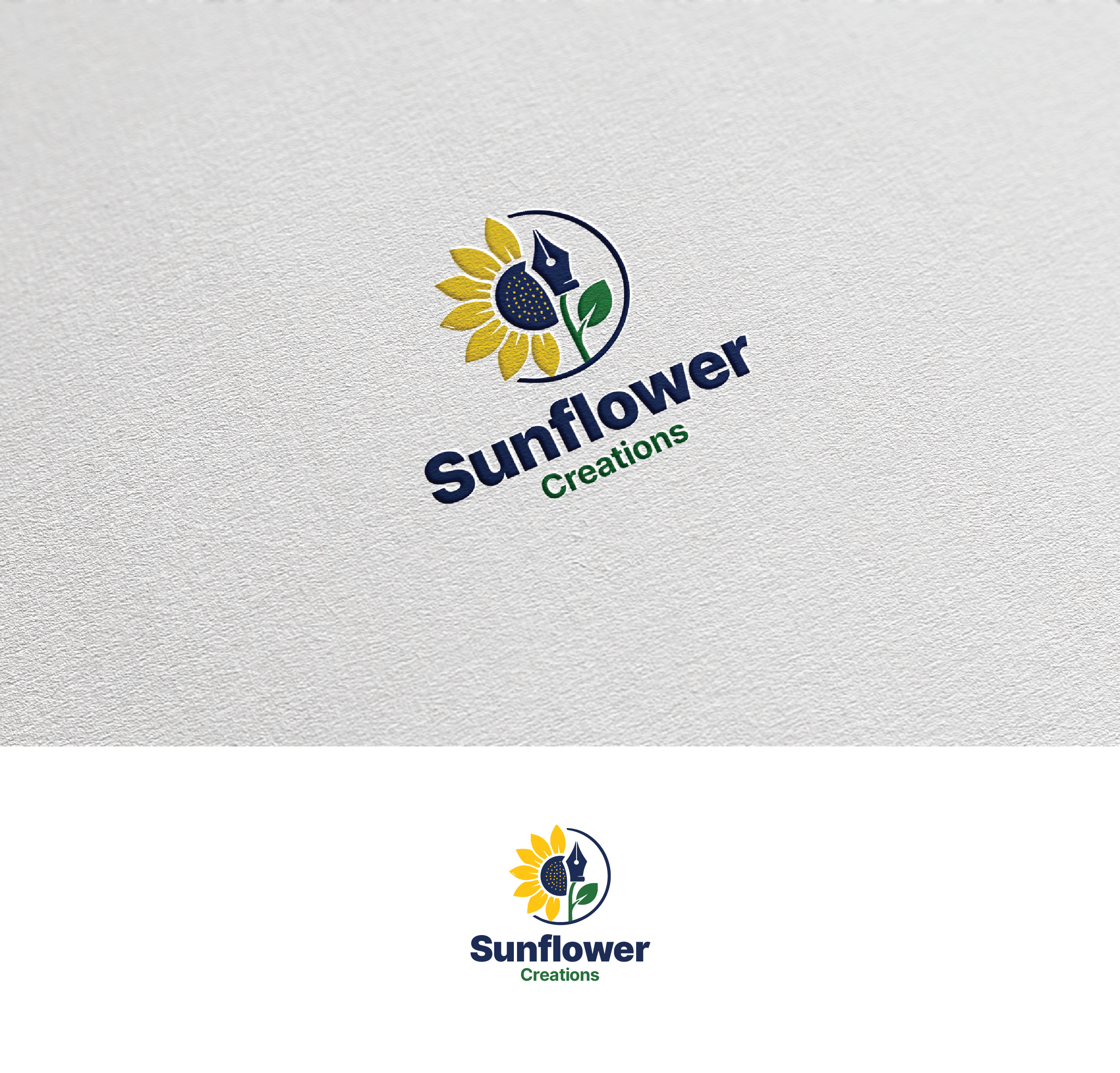 Logo Design by Afsana_Hoque for Sunflower Creations | Design #37481159