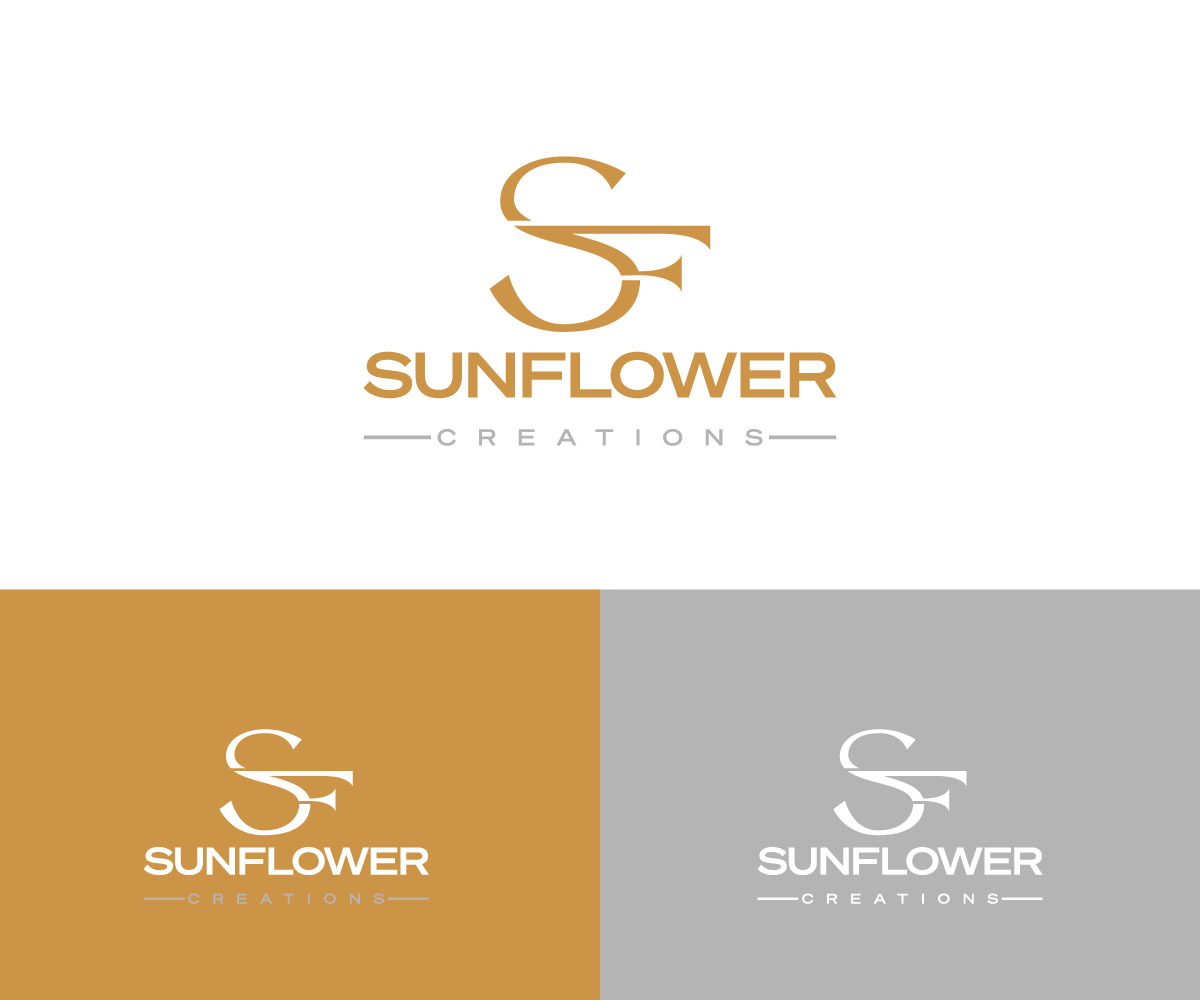 Logo Design by belayat733 for Sunflower Creations | Design #37476308