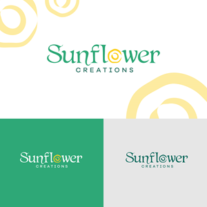 Logo Design by Aldikart for Sunflower Creations | Design: #37477266