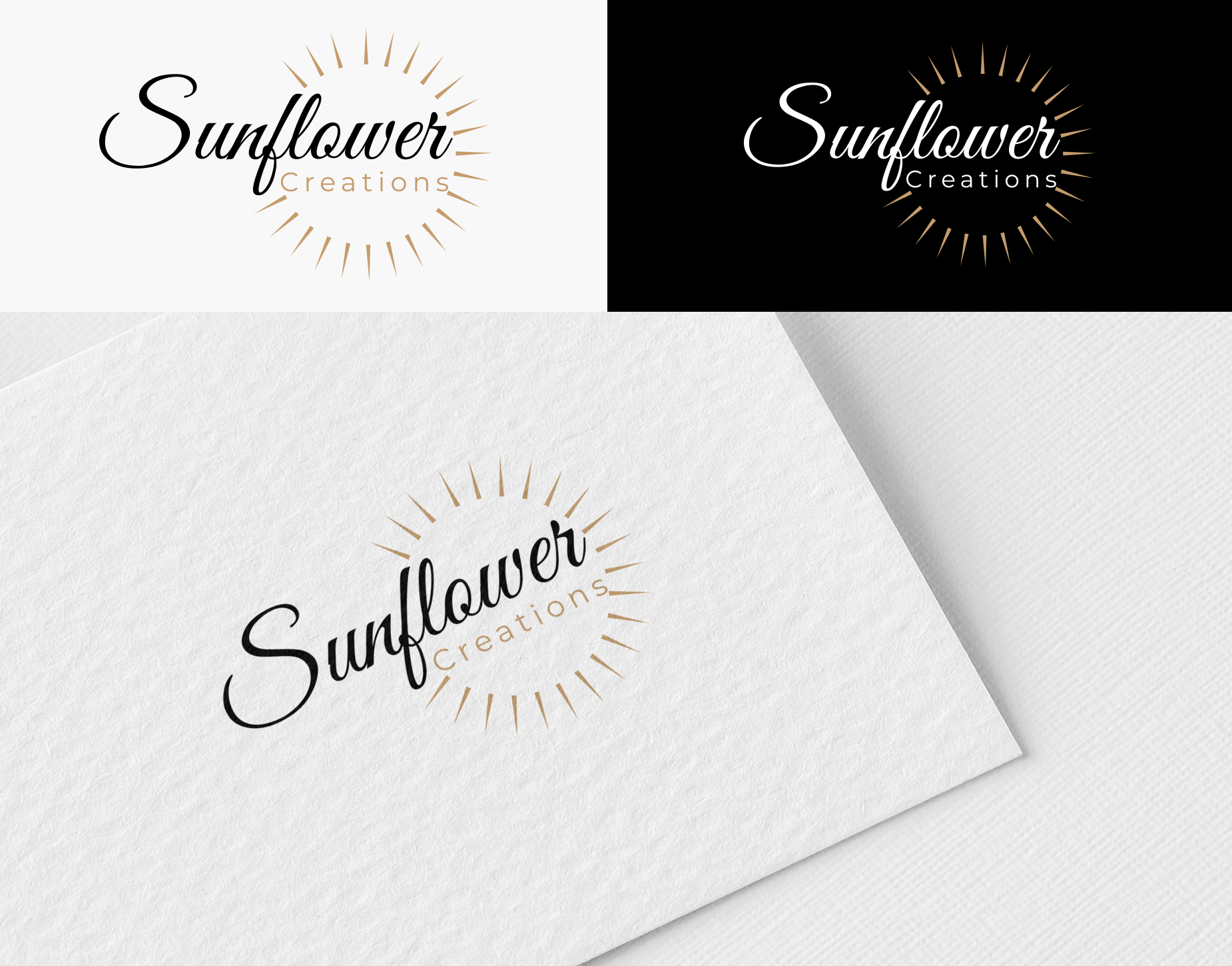 Logo Design by Md. Abuhanifa for Sunflower Creations | Design #37473099