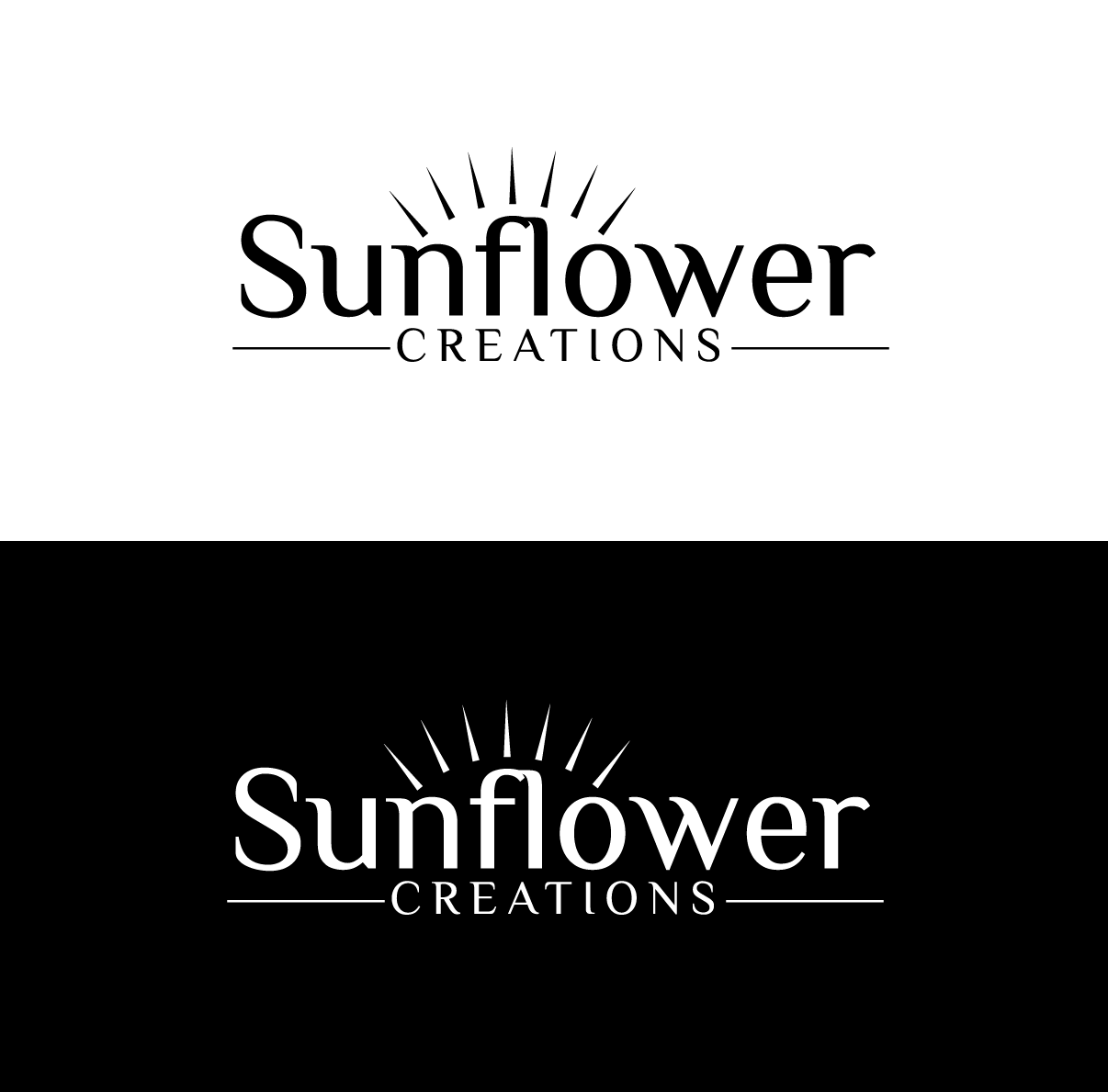 Logo Design by Md. Abuhanifa for Sunflower Creations | Design #37473366