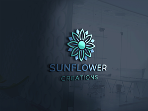 Logo Design by Art Workout for Sunflower Creations | Design: #37478819