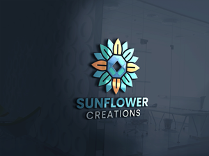 Logo-Design von Art Workout für Sunflower Creations | Design: #37478826