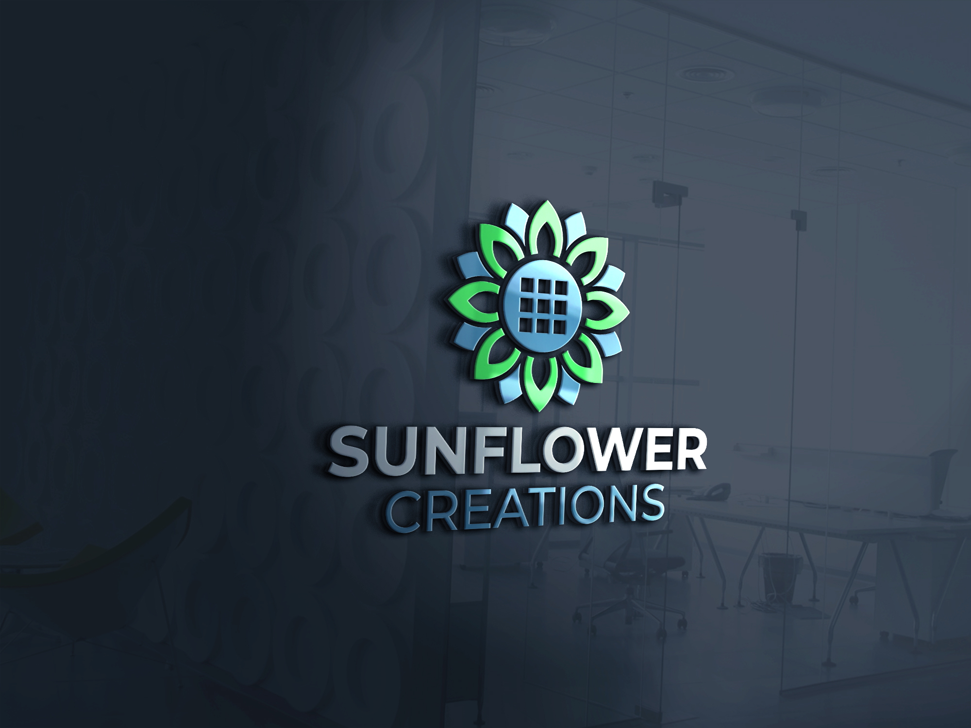 Logo Design by Art Workout for Sunflower Creations | Design #37478828