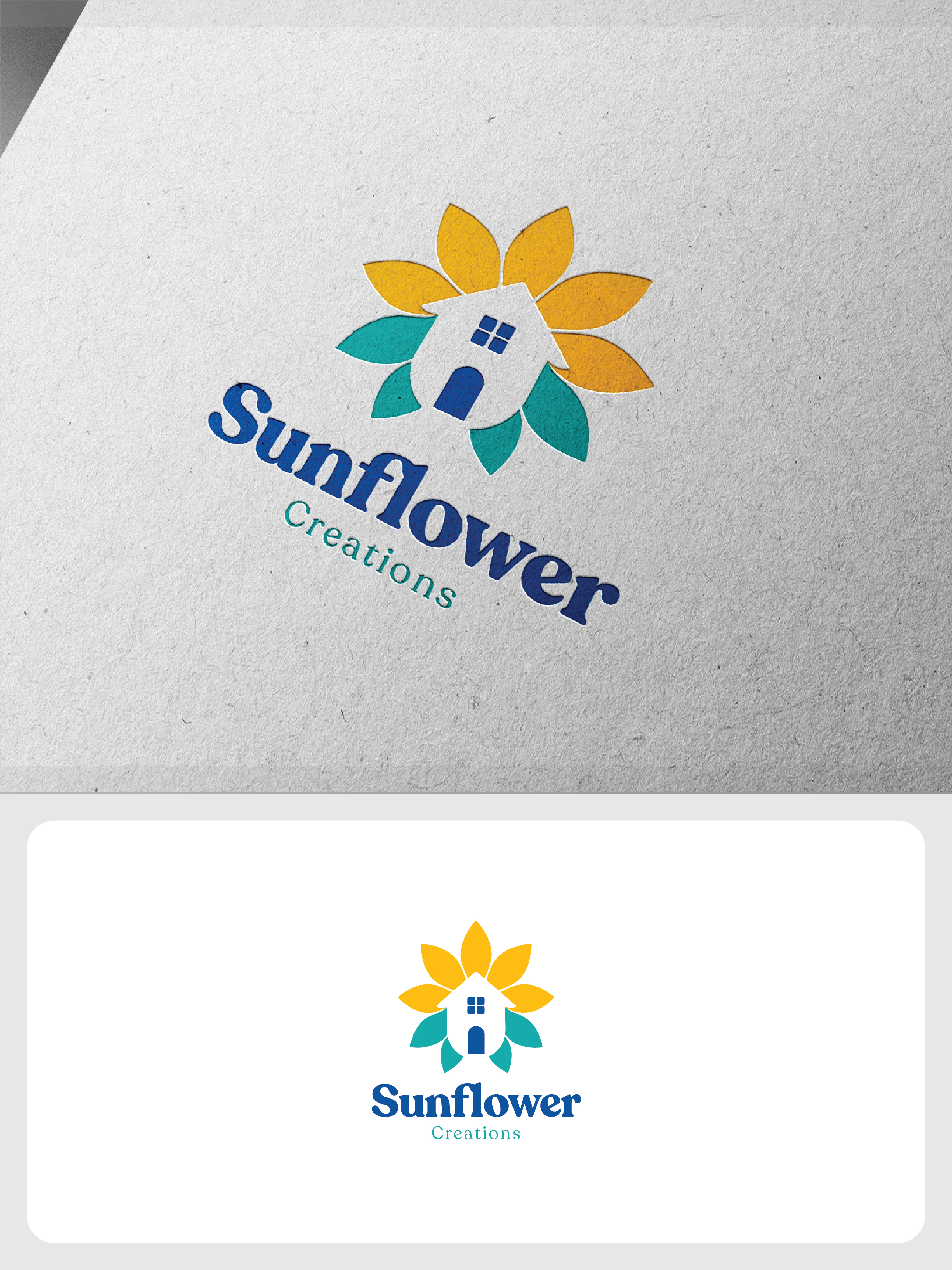 Logo Design by raju.creative for Sunflower Creations | Design #37480384