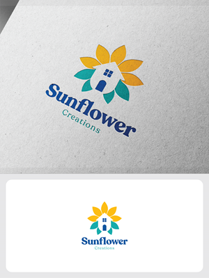 Logo Design by raju.creative for Sunflower Creations | Design: #37480384