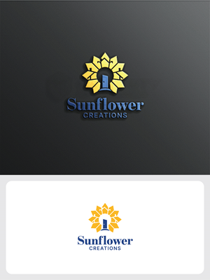Logo Design by raju.creative for Sunflower Creations | Design: #37480385