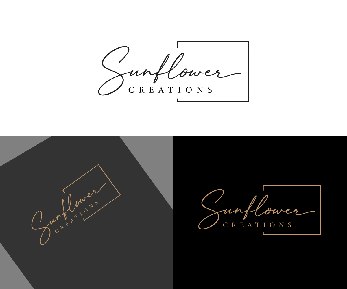 Logo Design by Ms.18 for Sunflower Creations | Design #37477819
