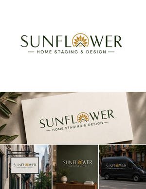 Logo Design by MaishaDesign for Sunflower Creations | Design: #37472727