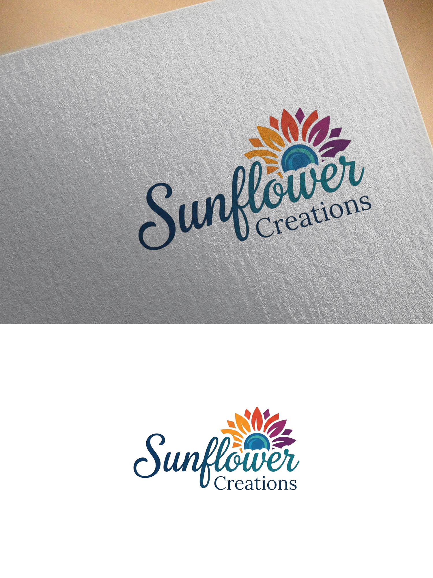 Logo Design by LogoLoot for Sunflower Creations | Design #37478230