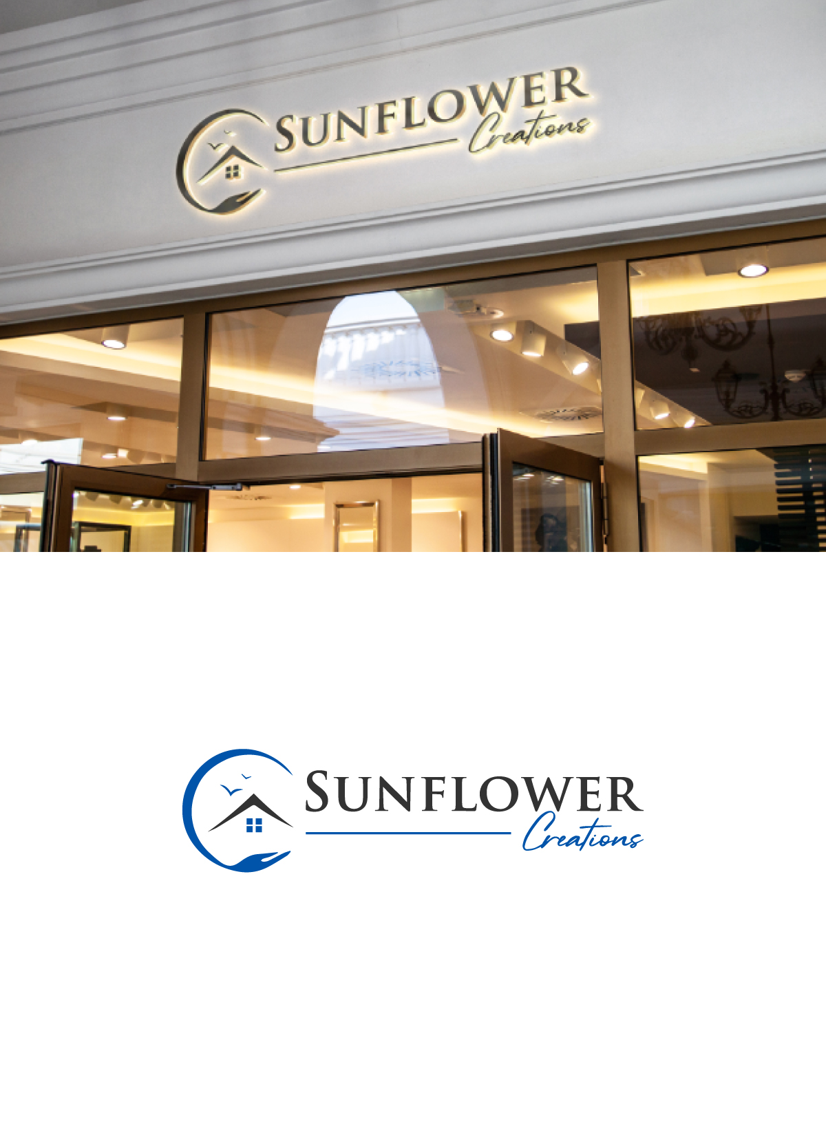 Logo Design by JMN Signatures for Sunflower Creations | Design #37482094