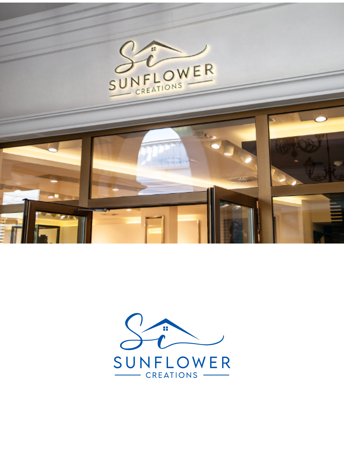 Logo Design by JMN Signatures for Sunflower Creations | Design #37482095