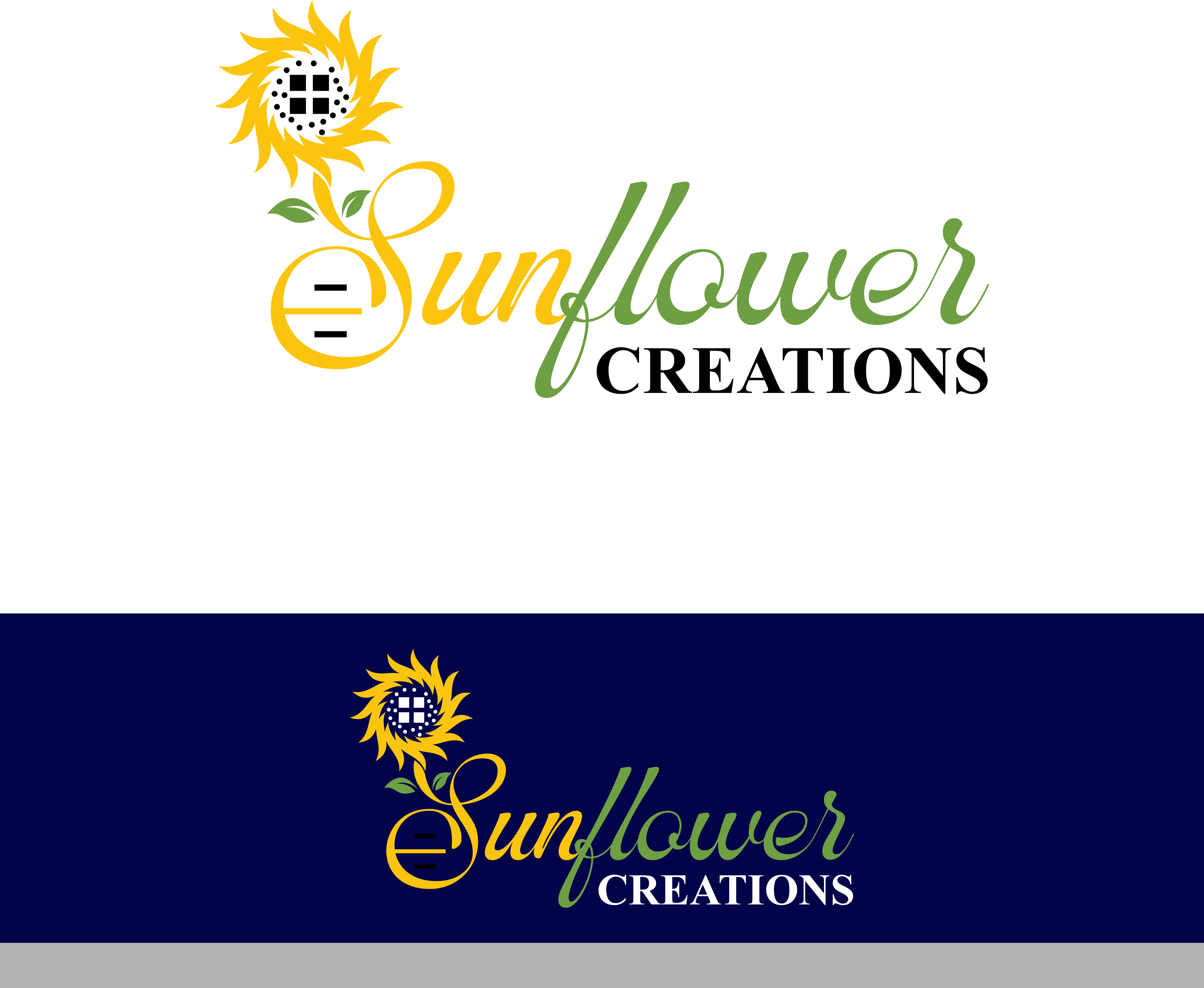 Logo Design by alvinodaniyal for Sunflower Creations | Design #37482200