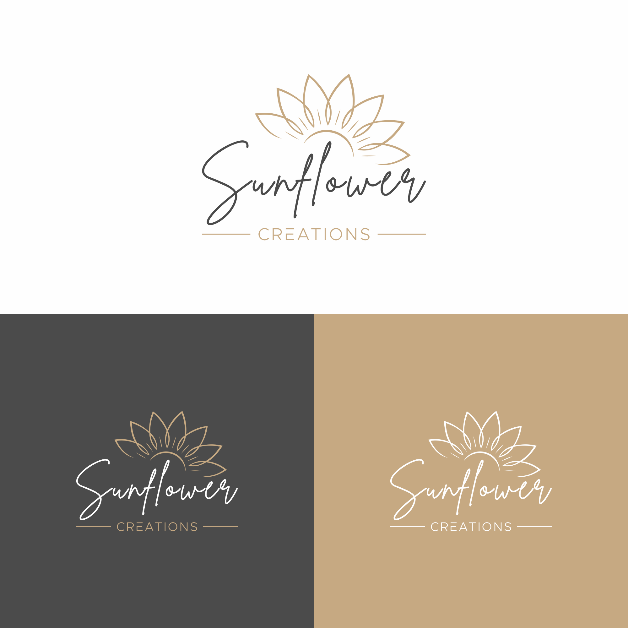 Logo Design by mas_fvad for Sunflower Creations | Design #37483103