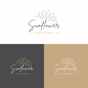 Logo Design by mas_fvad for Sunflower Creations | Design: #37483103