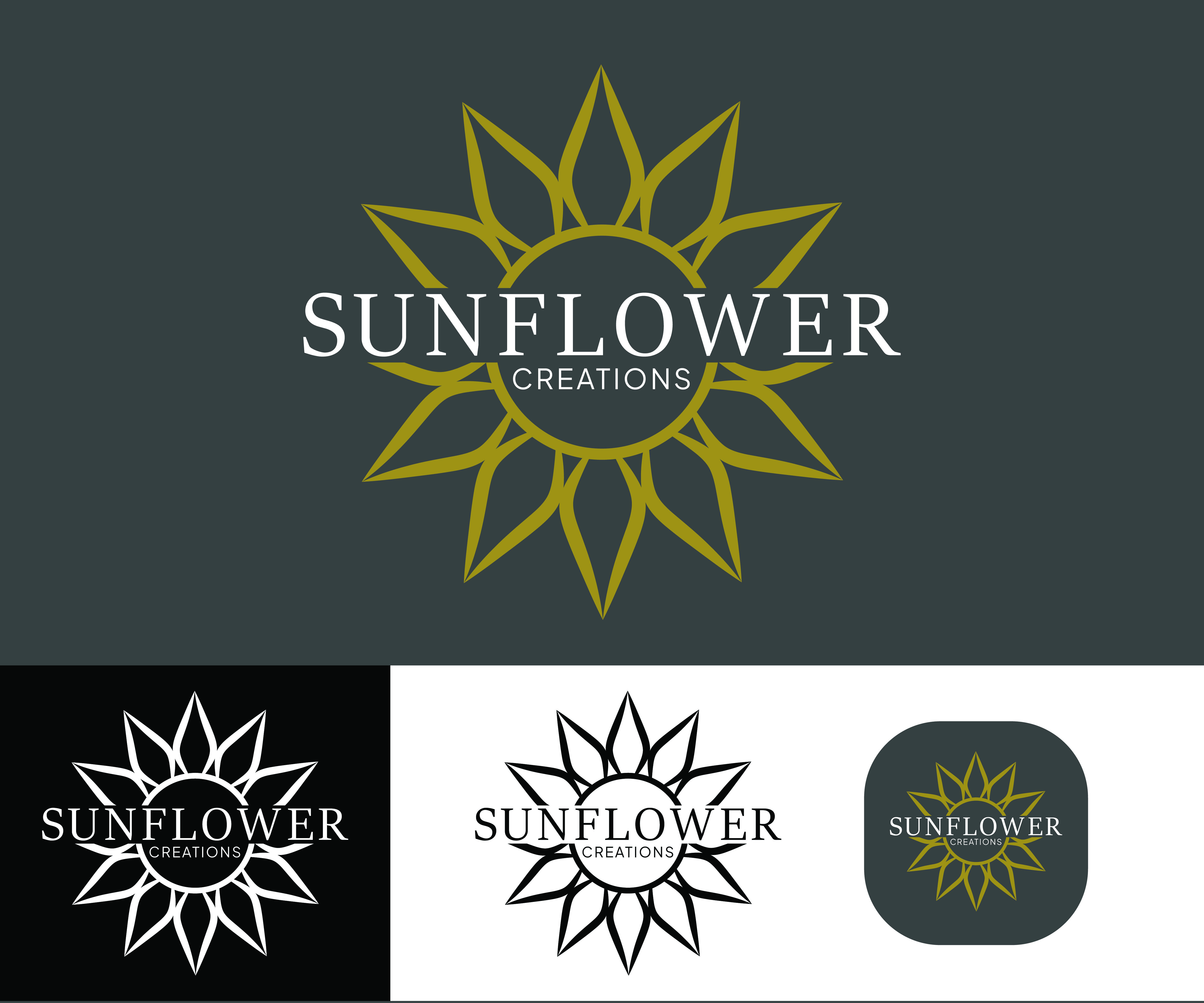 Logo Design by ARIF YULIANTO for Sunflower Creations | Design #37492088