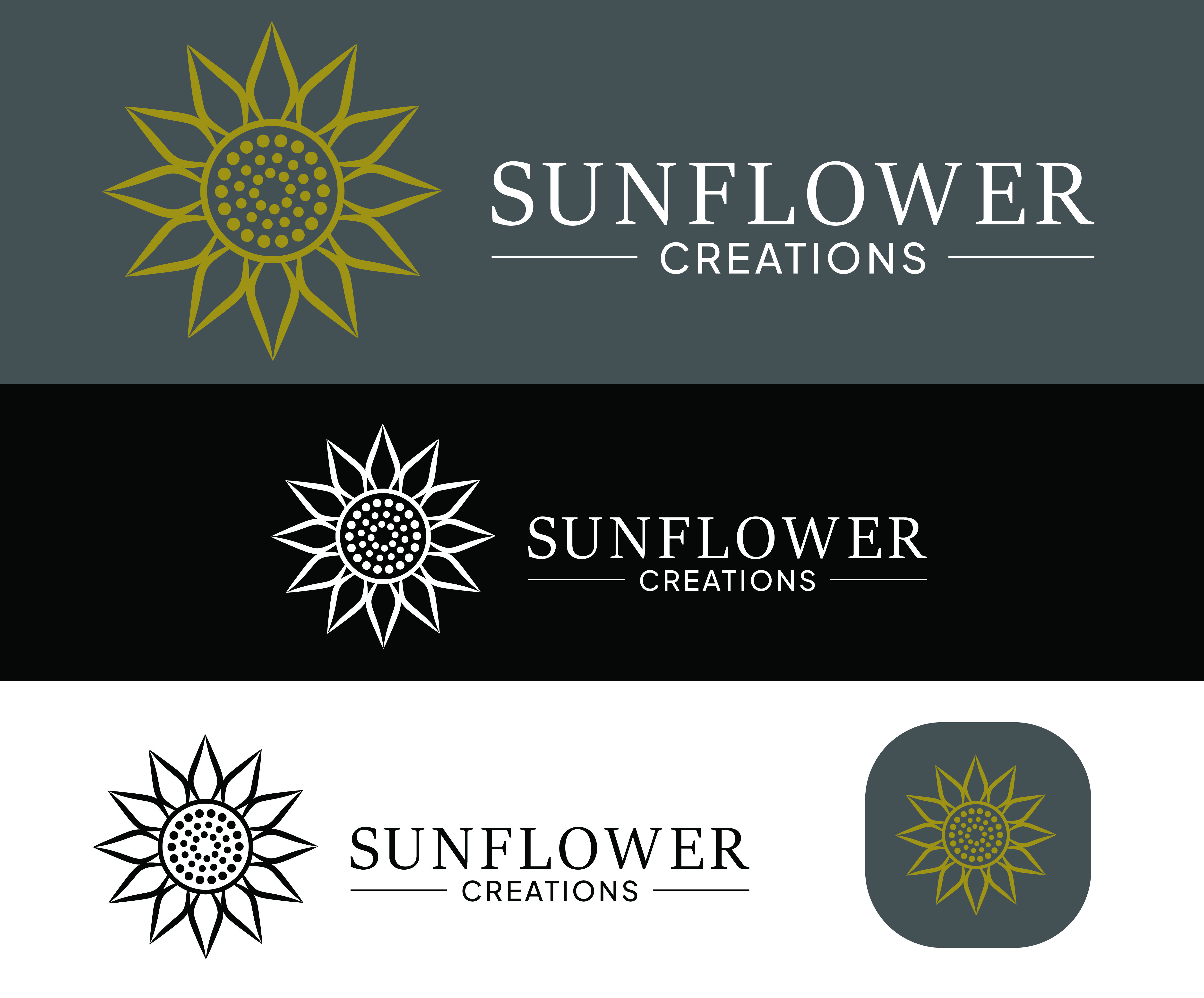 Logo Design by ARIF YULIANTO for Sunflower Creations | Design #37492130