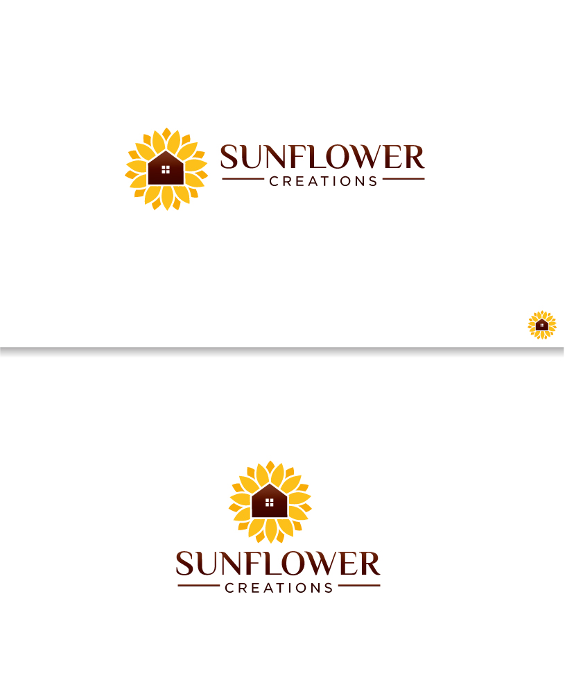 Logo Design by Birdcage for Sunflower Creations | Design #37475459