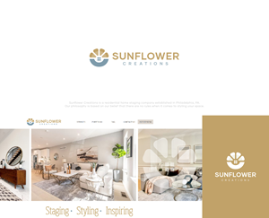 Logo Design by JuniorDesigns for Sunflower Creations | Design: #37473211