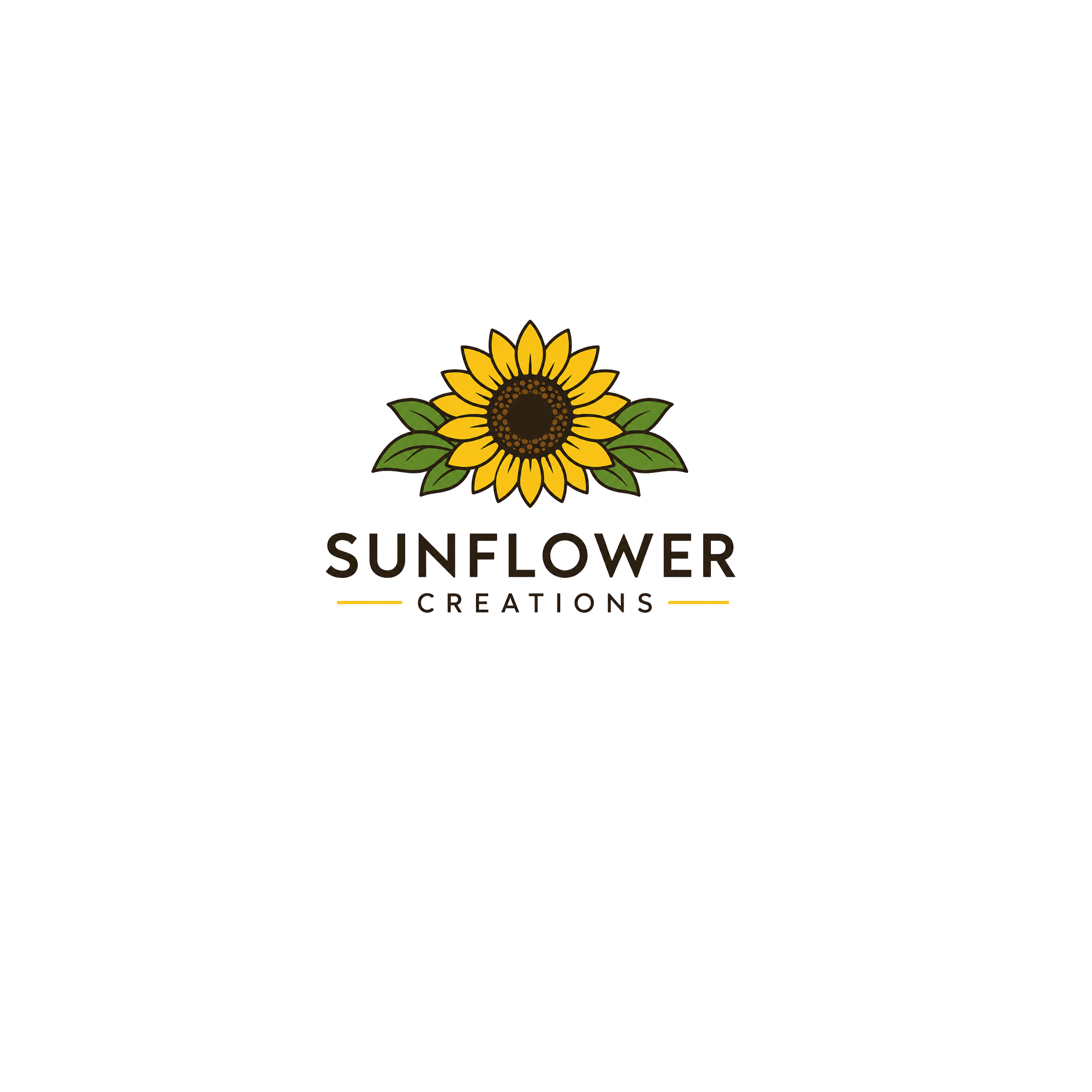 Logo Design by saurabhjoshi for Sunflower Creations | Design #37472483