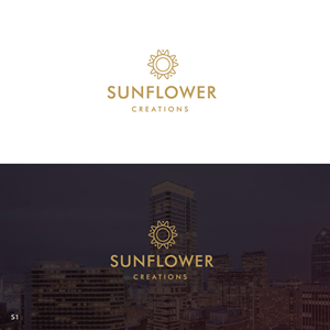 Logo Design by Sujit Banerjee for Sunflower Creations | Design: #37474915