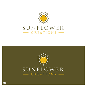 Logo Design by Sujit Banerjee for Sunflower Creations | Design: #37474916