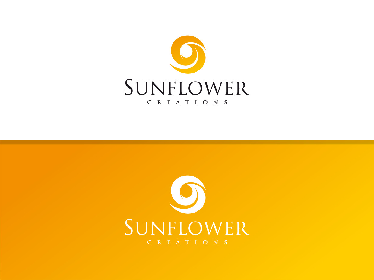 Logo Design by Atvento Graphics for Sunflower Creations | Design #37483297