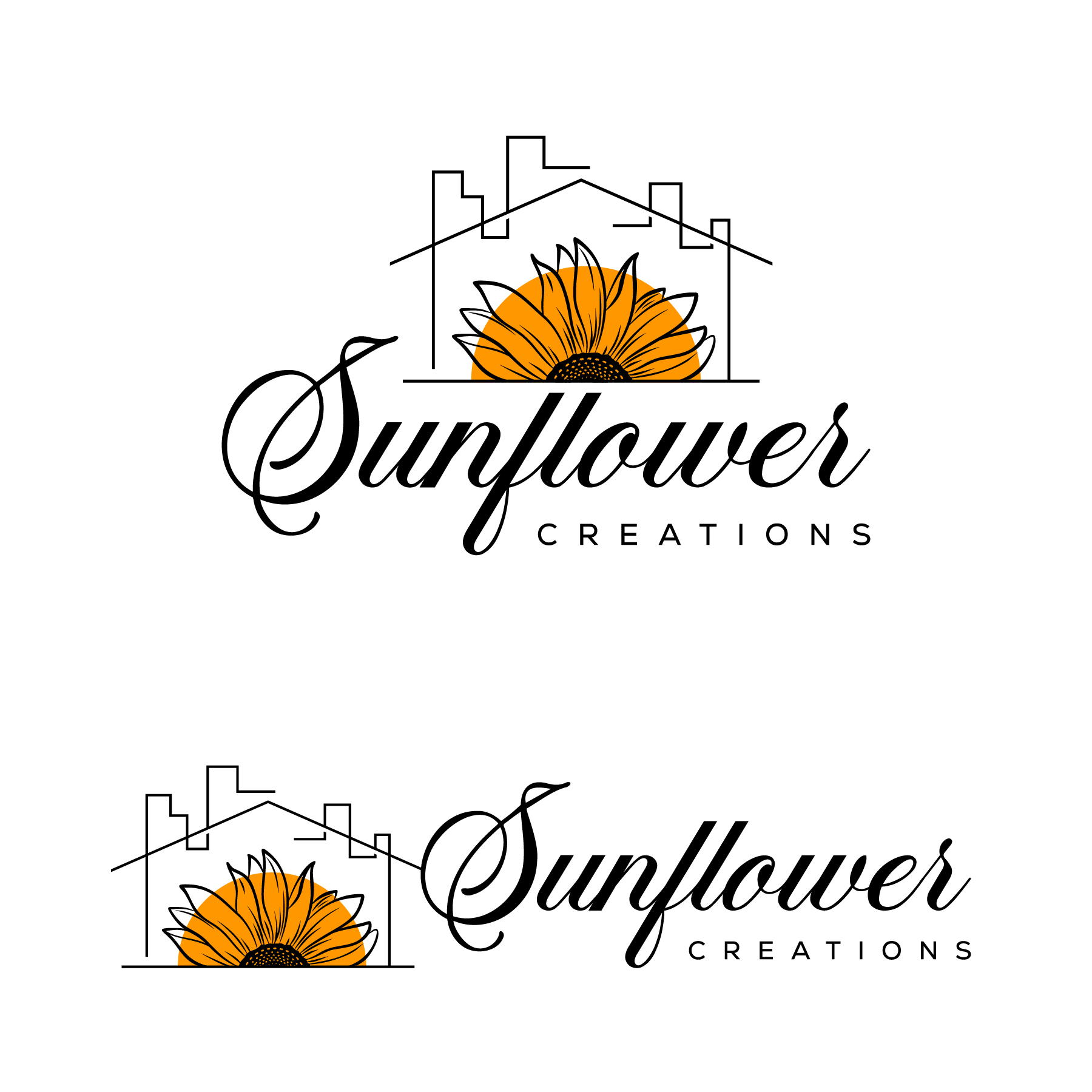 Logo Design by debdesign for Sunflower Creations | Design #37478509