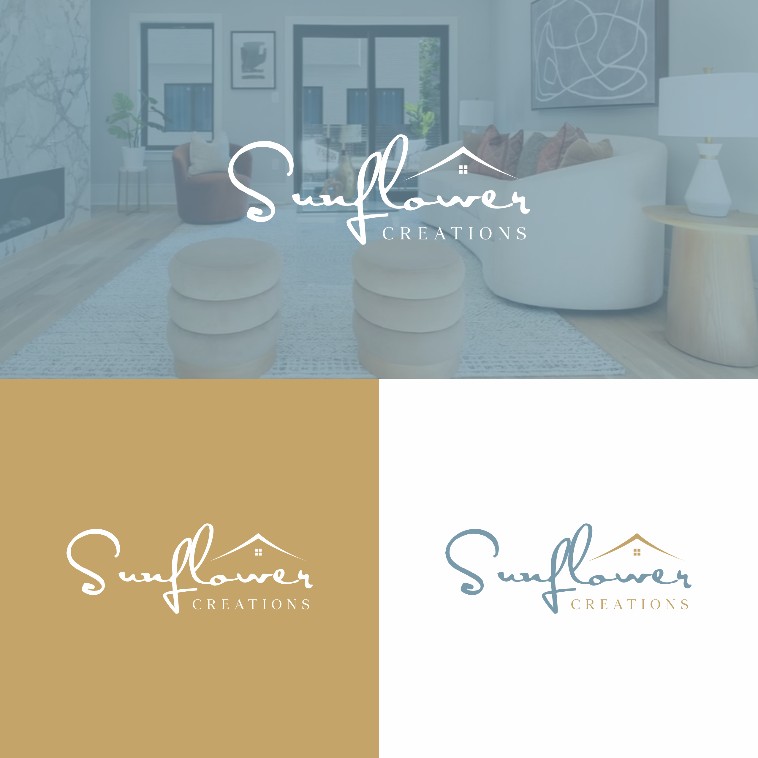 Logo Design by achil78 for Sunflower Creations | Design #37480503