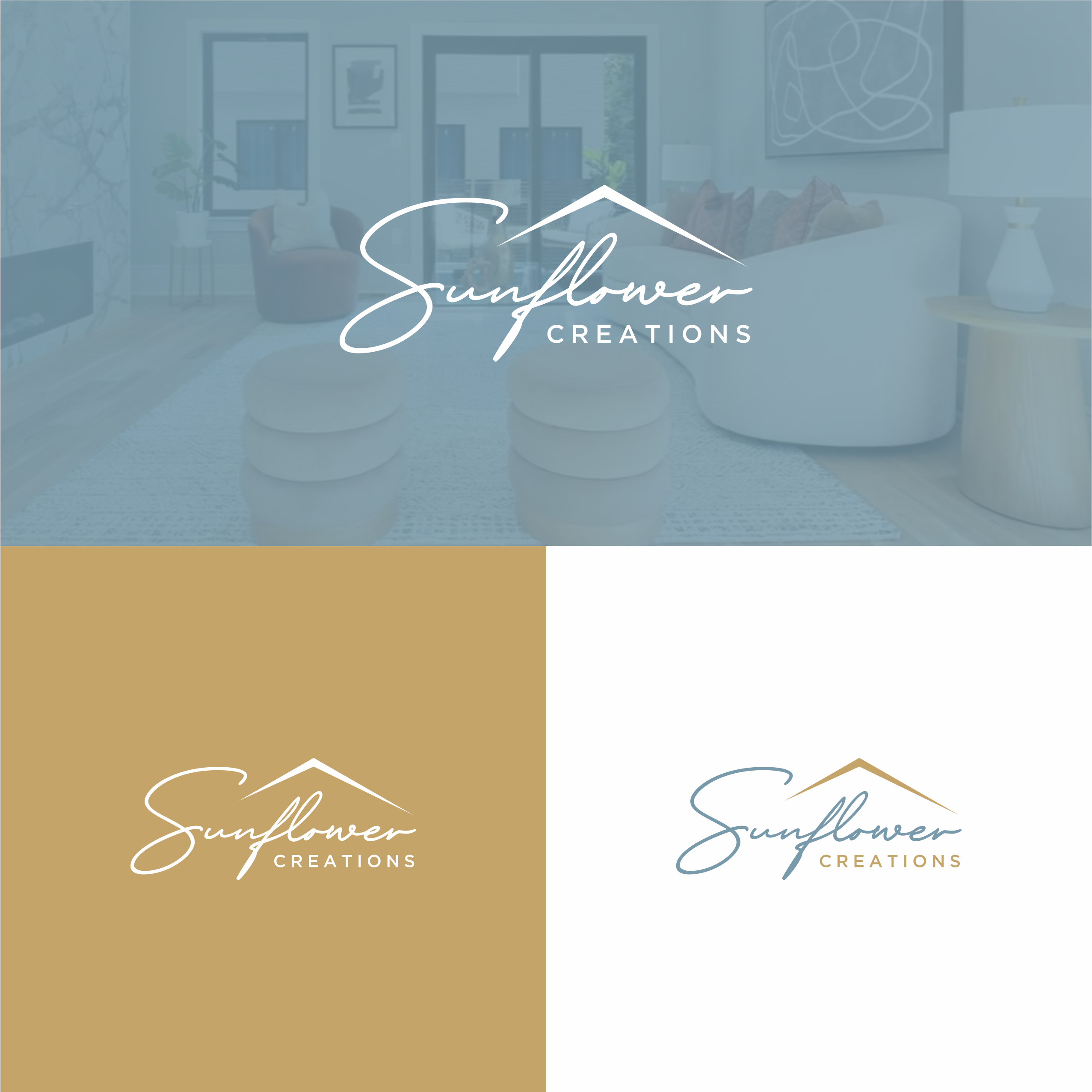 Logo Design by achil78 for Sunflower Creations | Design #37483181